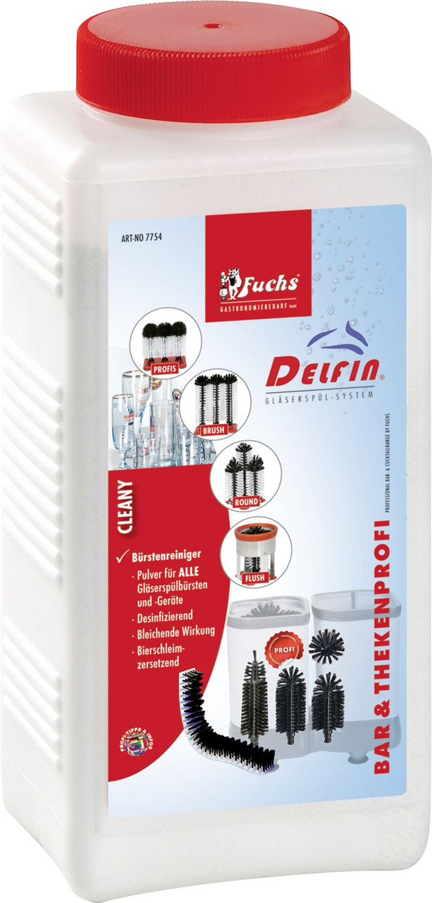 Bürstenreiniger „Delfin"