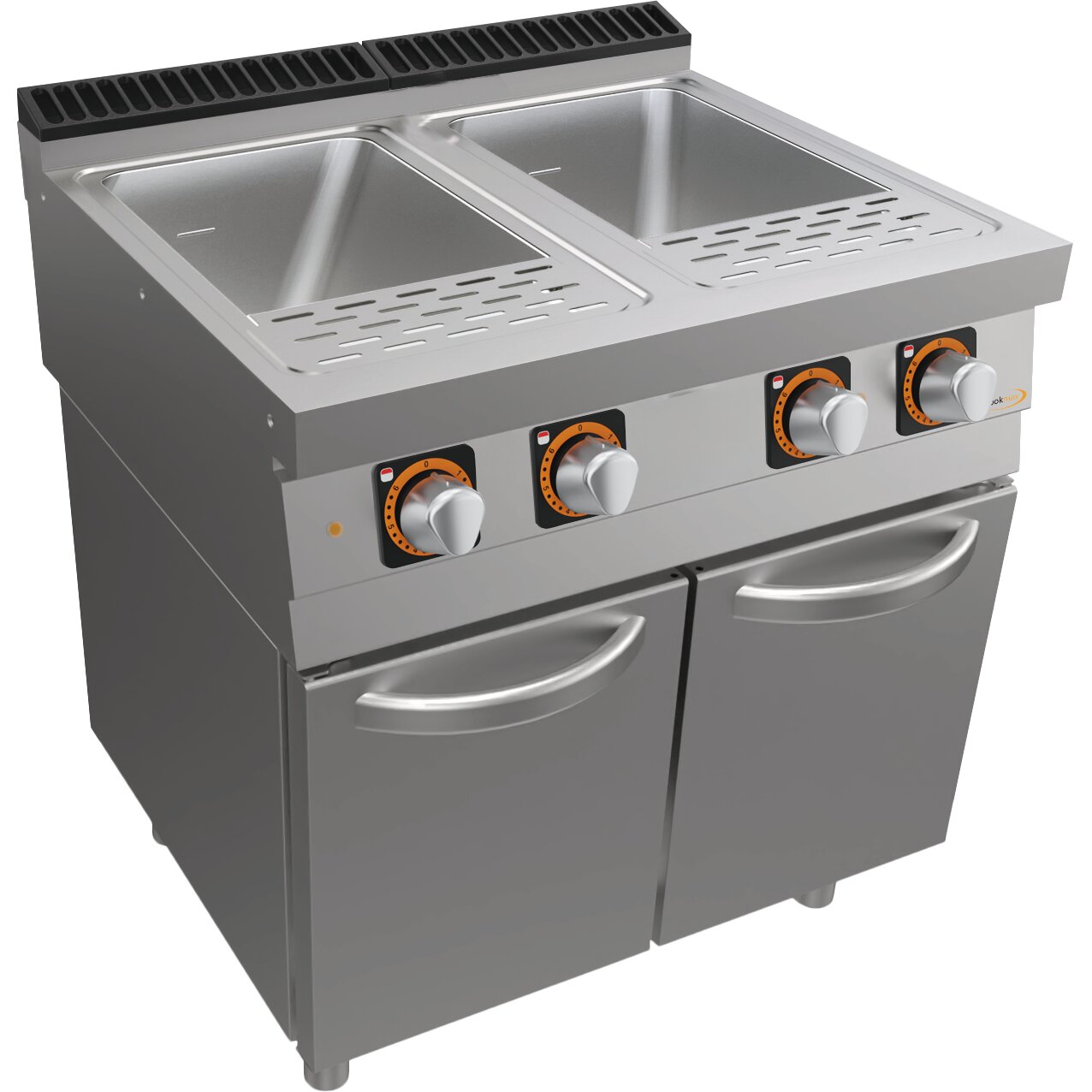 Elektro-Nudelkocher, 2 x 40 l, 2 Becken