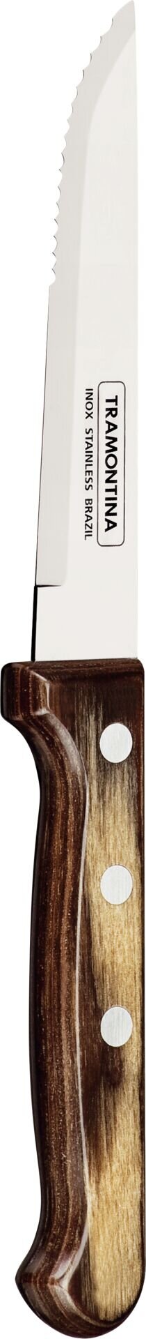 Steak-/Pizzabesteck "Churrasco" Messer L: 23,5cm braun