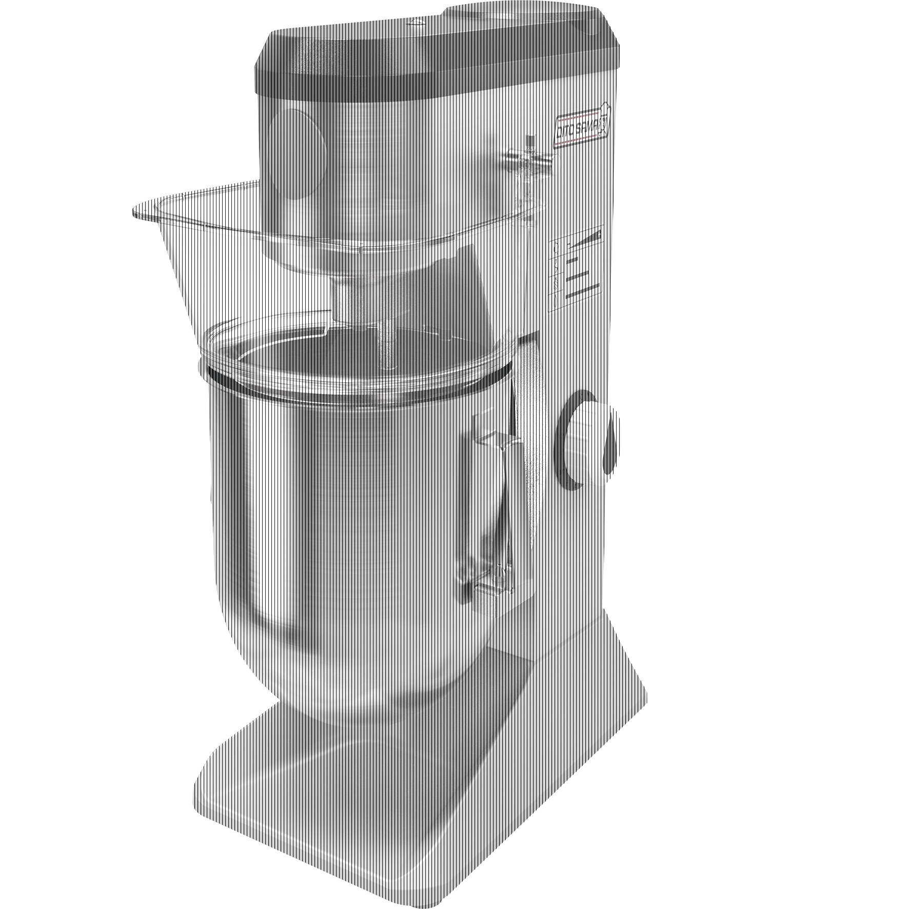 Planetenrührwerk 8,00 l mit Edelstahl 