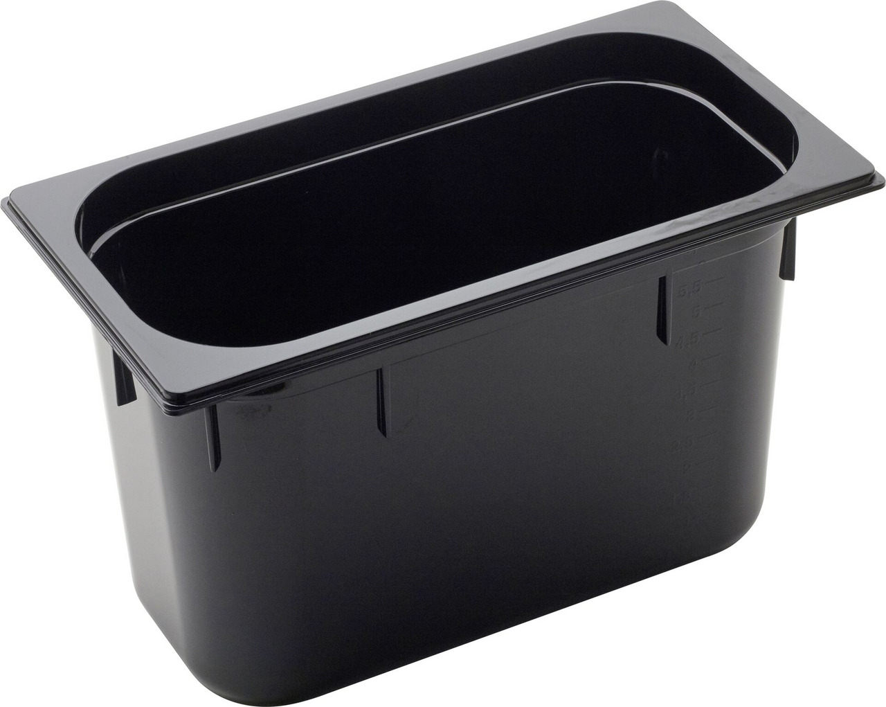 GN Behälter 1/3 Polycarbonat schwarz T: 200mm
