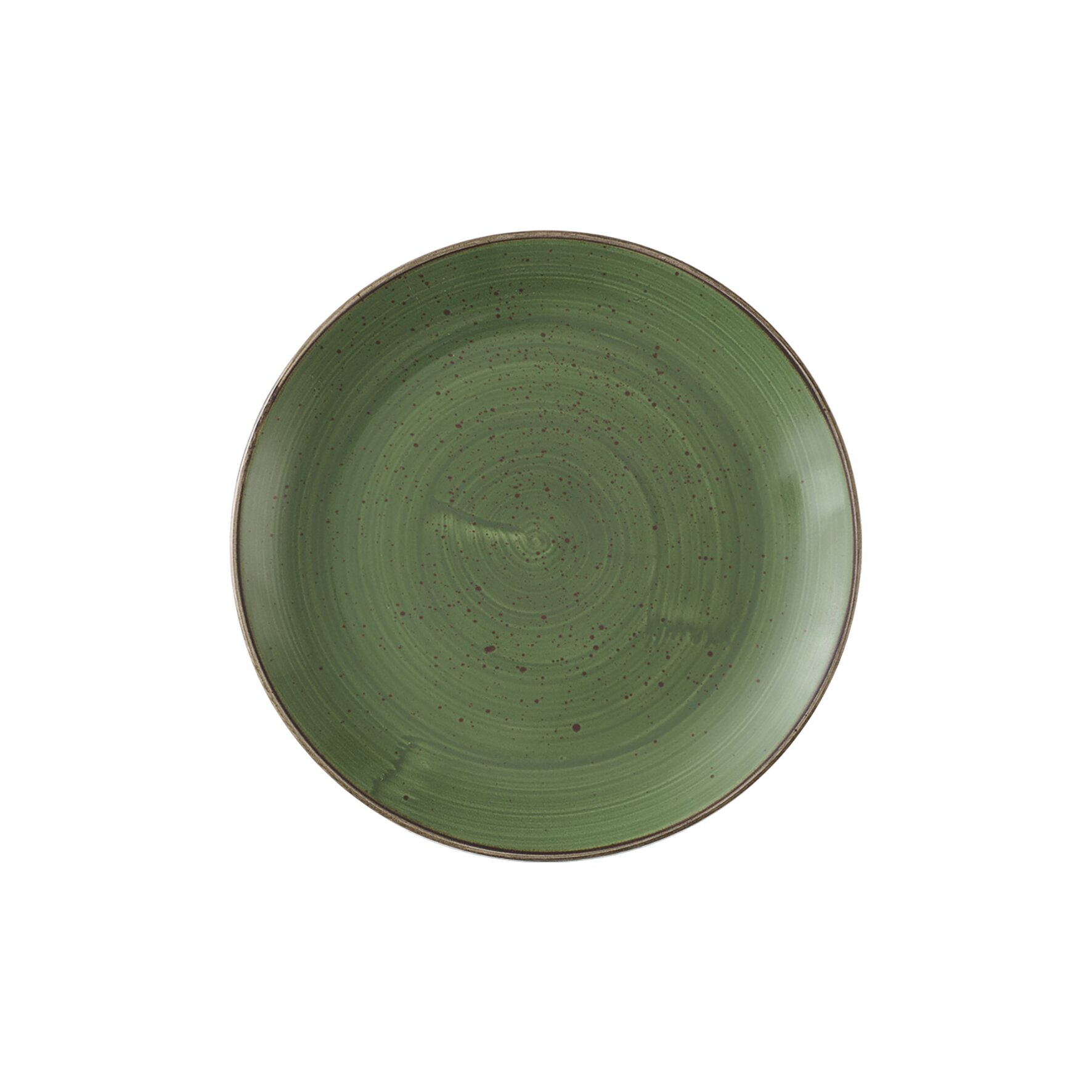 Stonecast, Coupteller flach 217 mm Sorrel Green 
