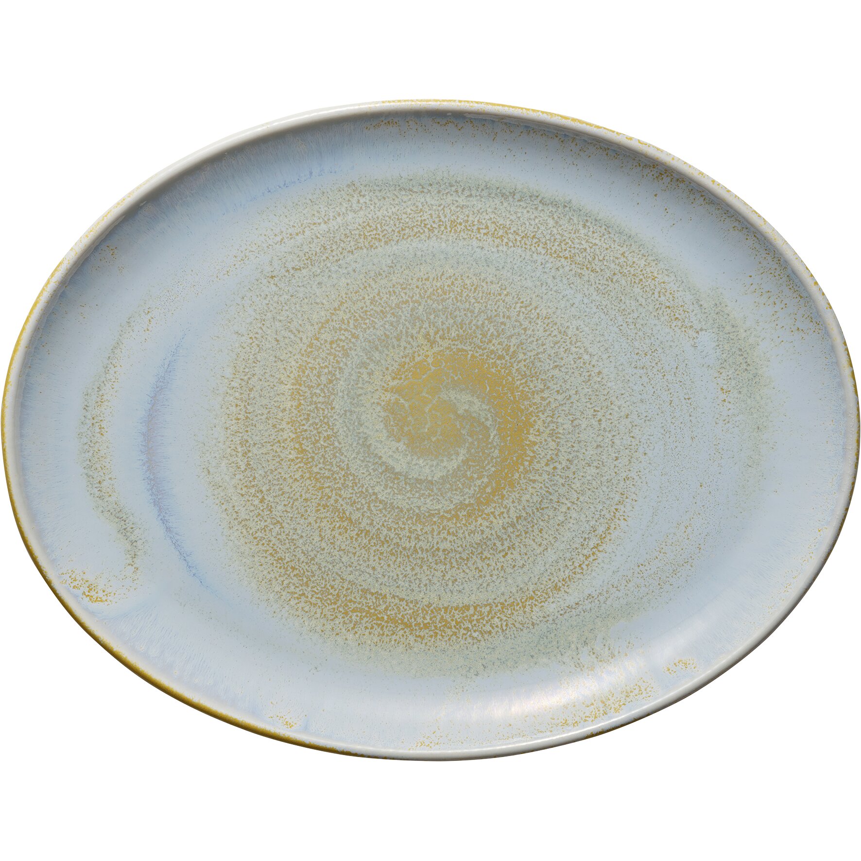 Perfect Match, Coupplatte oval 361 x 281 mm Breeze 