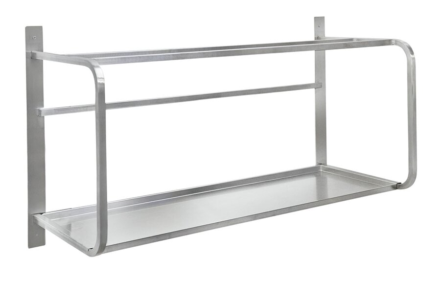 Wand-Korbhalter, 1600 mm breit