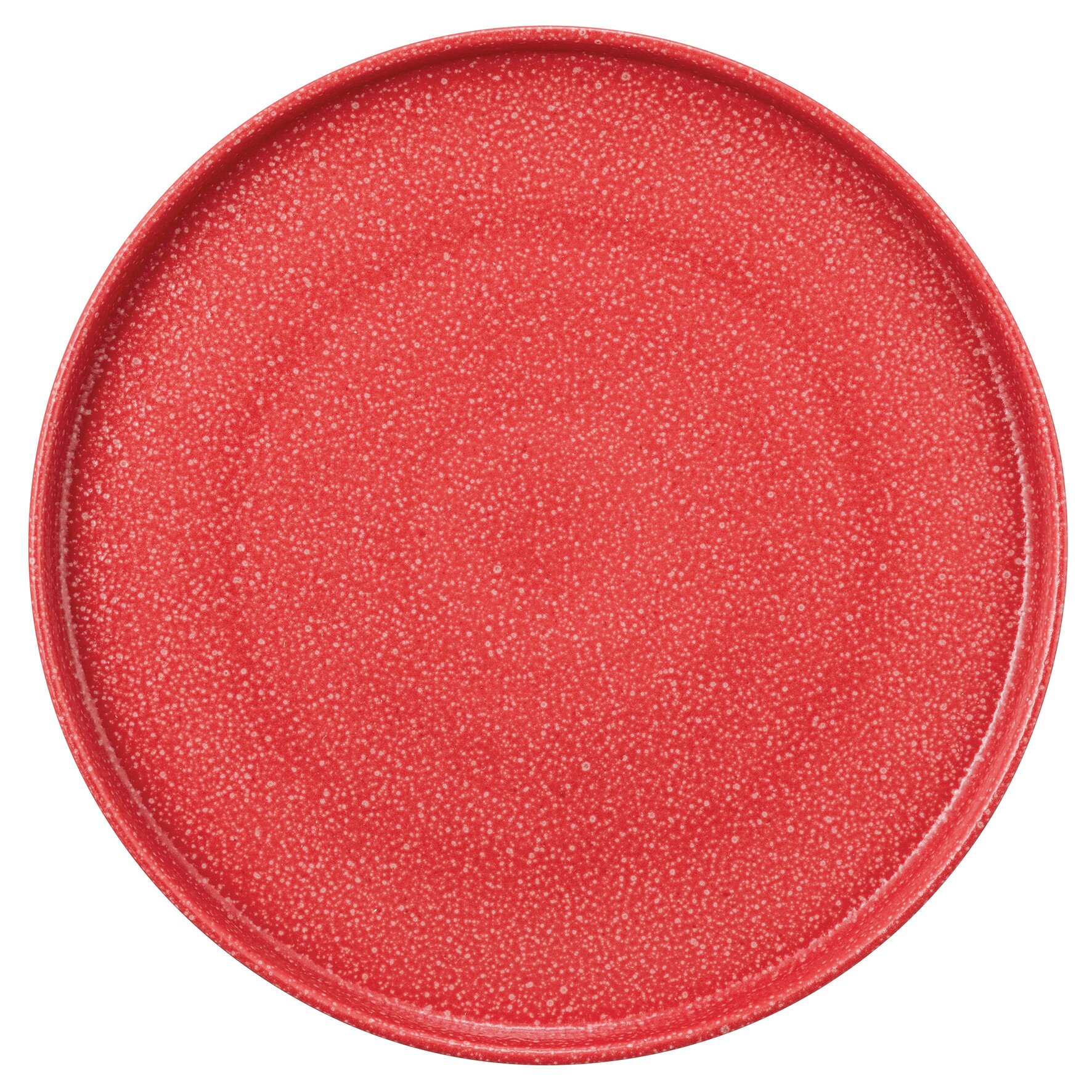 Good Mood, Teller flach ø 281 mm intense red