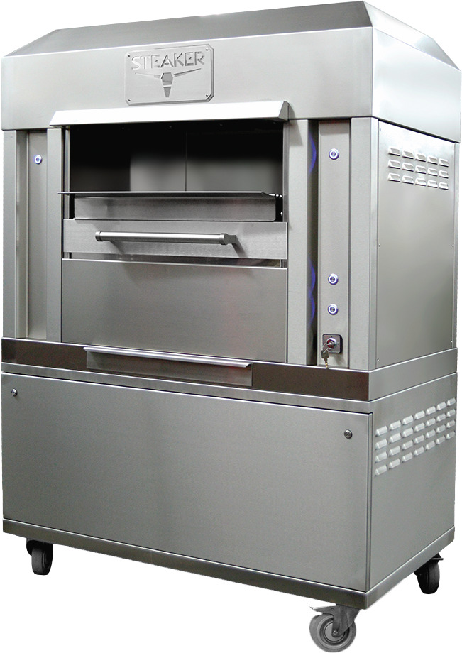 Steakgrill Oberhitze 2-flammig / 630 x 550 mm / 400 V