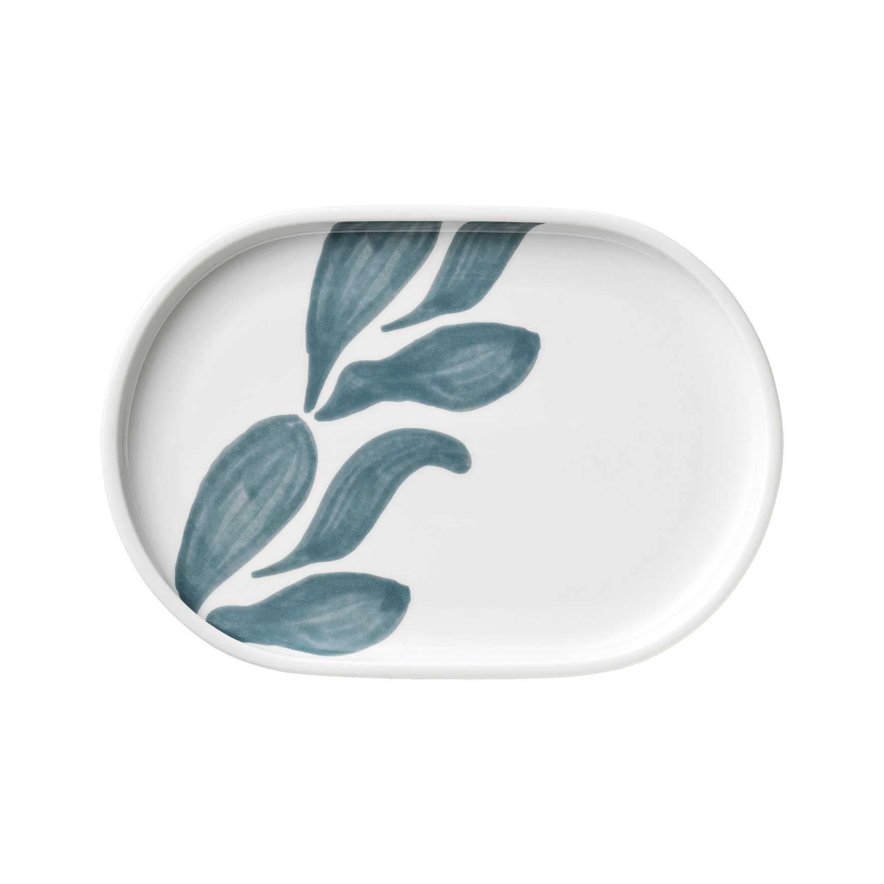 Boldleaf, Coupplatte oval 232 x 161 mm