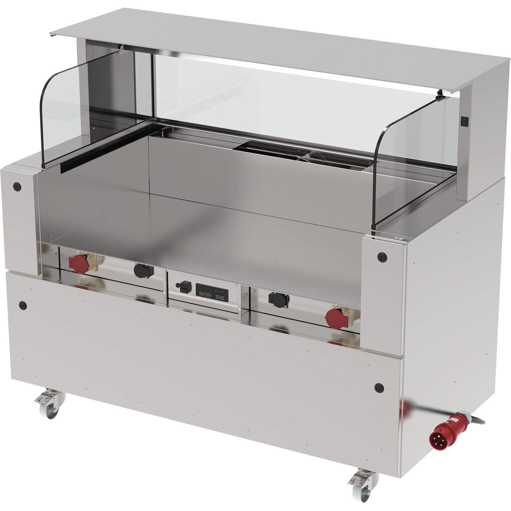 Frontcooking Station acs 1500 d3 / mit Aufsatz / 3 x varithek