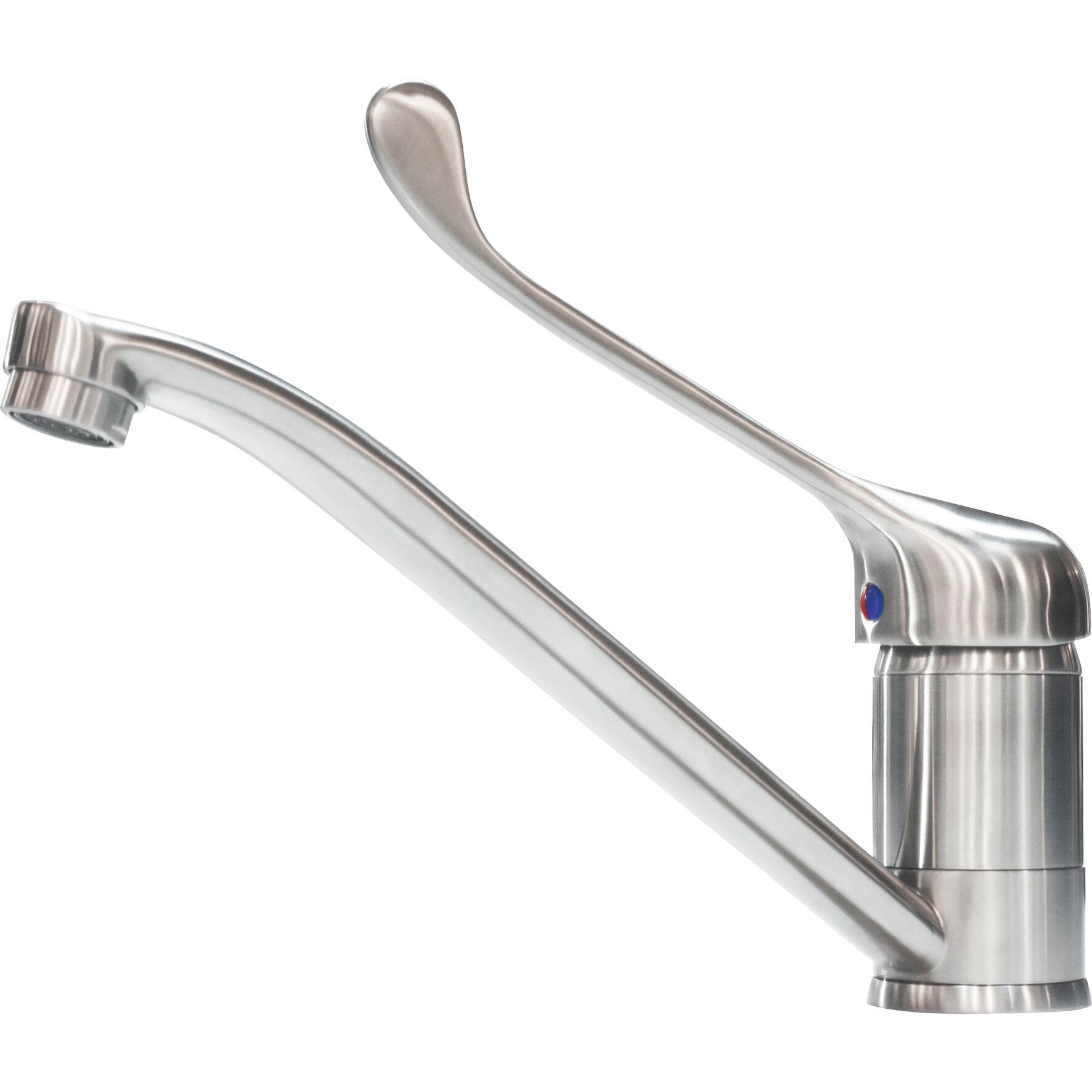 Einhebel-Einlochb. 1/2"/langer Auslauf/ langer Hebel/Ausl. 220 mm/ Höhe 120 mm