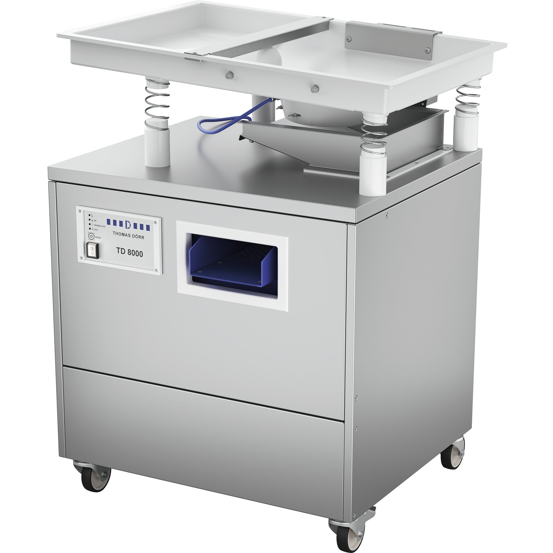 Besteckpoliermaschine 8000 Besteckteile/h / Längslage