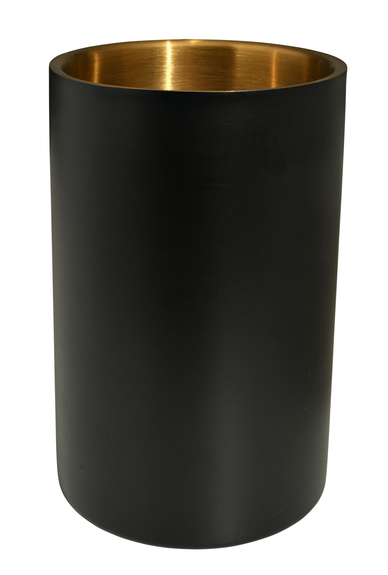 Rooftop schwarz-gold Sekt- und Weinkühler