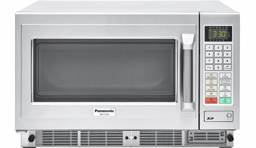 Panasonic-Mikrowelle NE-C1475 1350 W 30 l mit Tastenfeld 600 x 484 x 383 mm