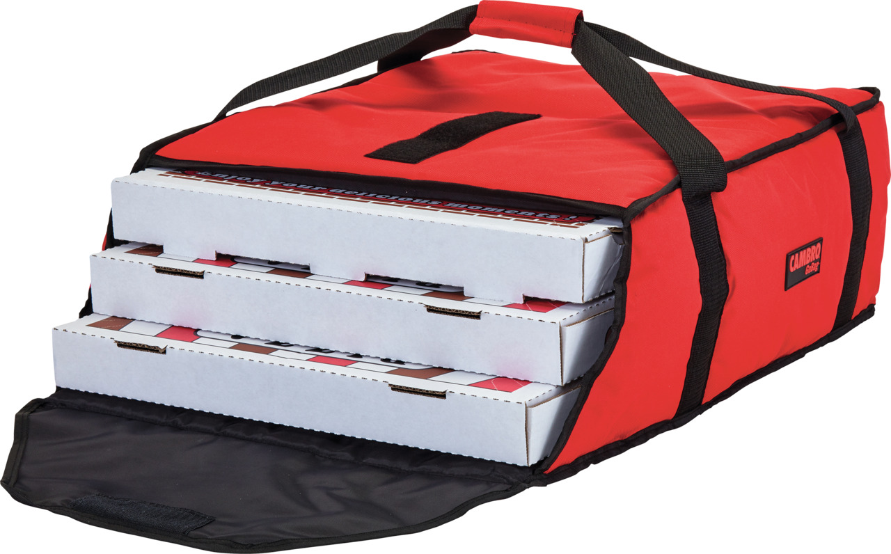 Pizza-Transporttasche, GoBag, rot, für 2 x 457 mm Pizzaschachteln