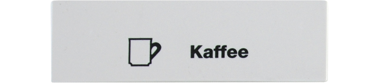 Clip Kaffee für Spülkörbe, wechselbar