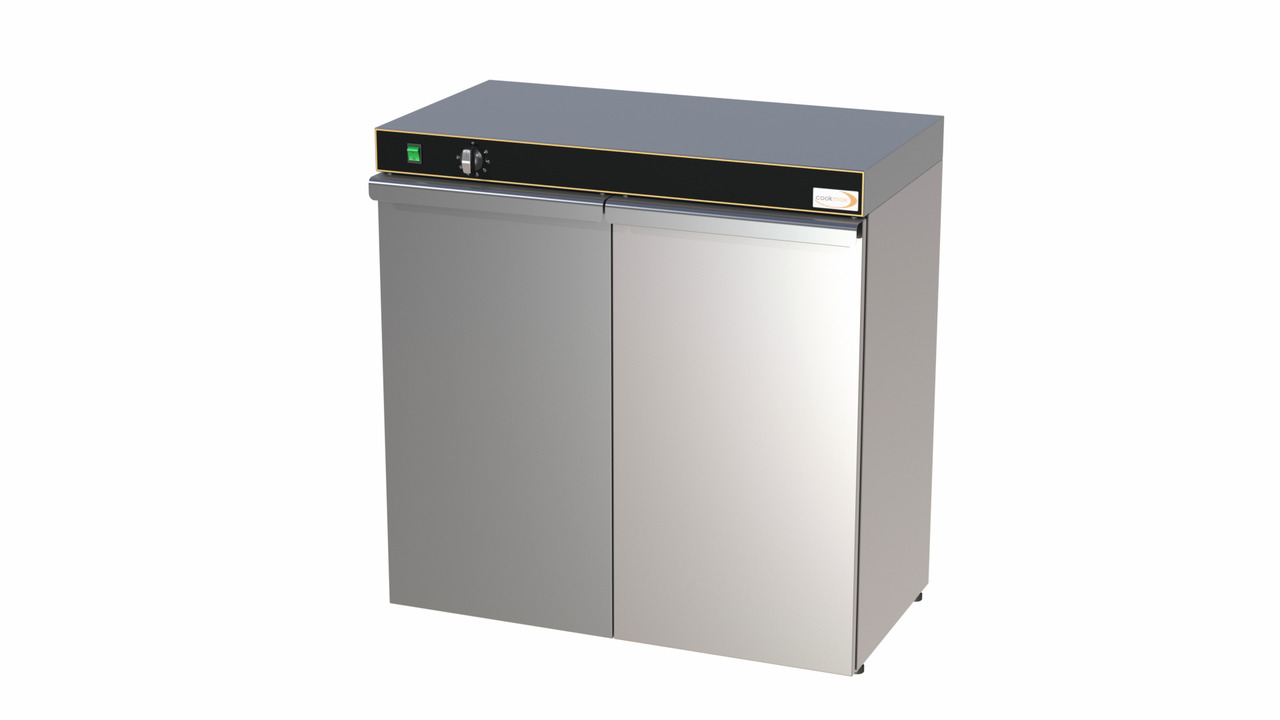 Tellerwärmeschrank für  120 Teller Ø 350 mm/ 800 x 460 x 870 mm