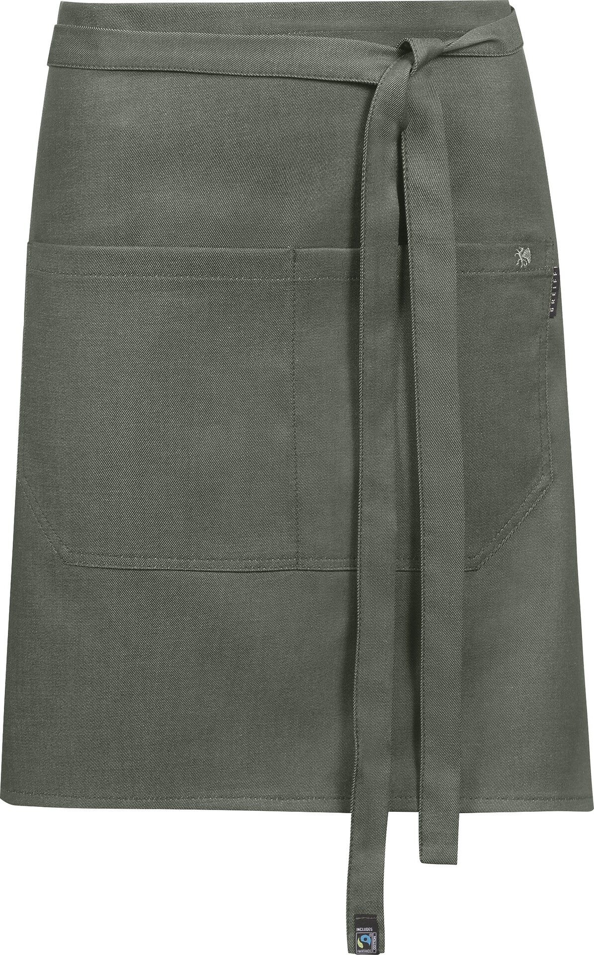 Vorbinder Denim-Optik grün