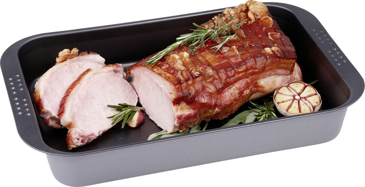 Brat- und Auflaufform antihaft 41 x 26,5 x 6 cm