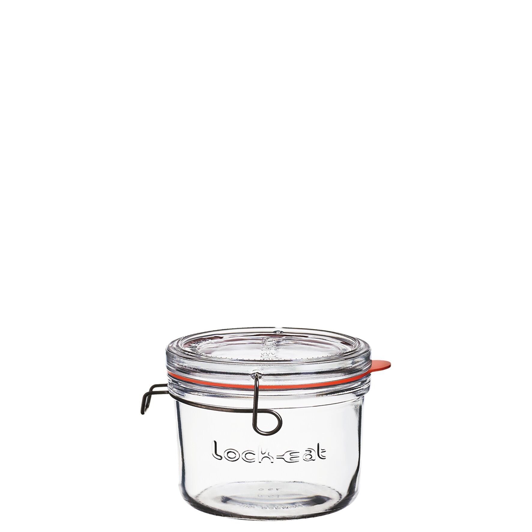 Lock-Eat, Einmachglas mit Deckel XL 133 x 130 mm / 0,50 l
