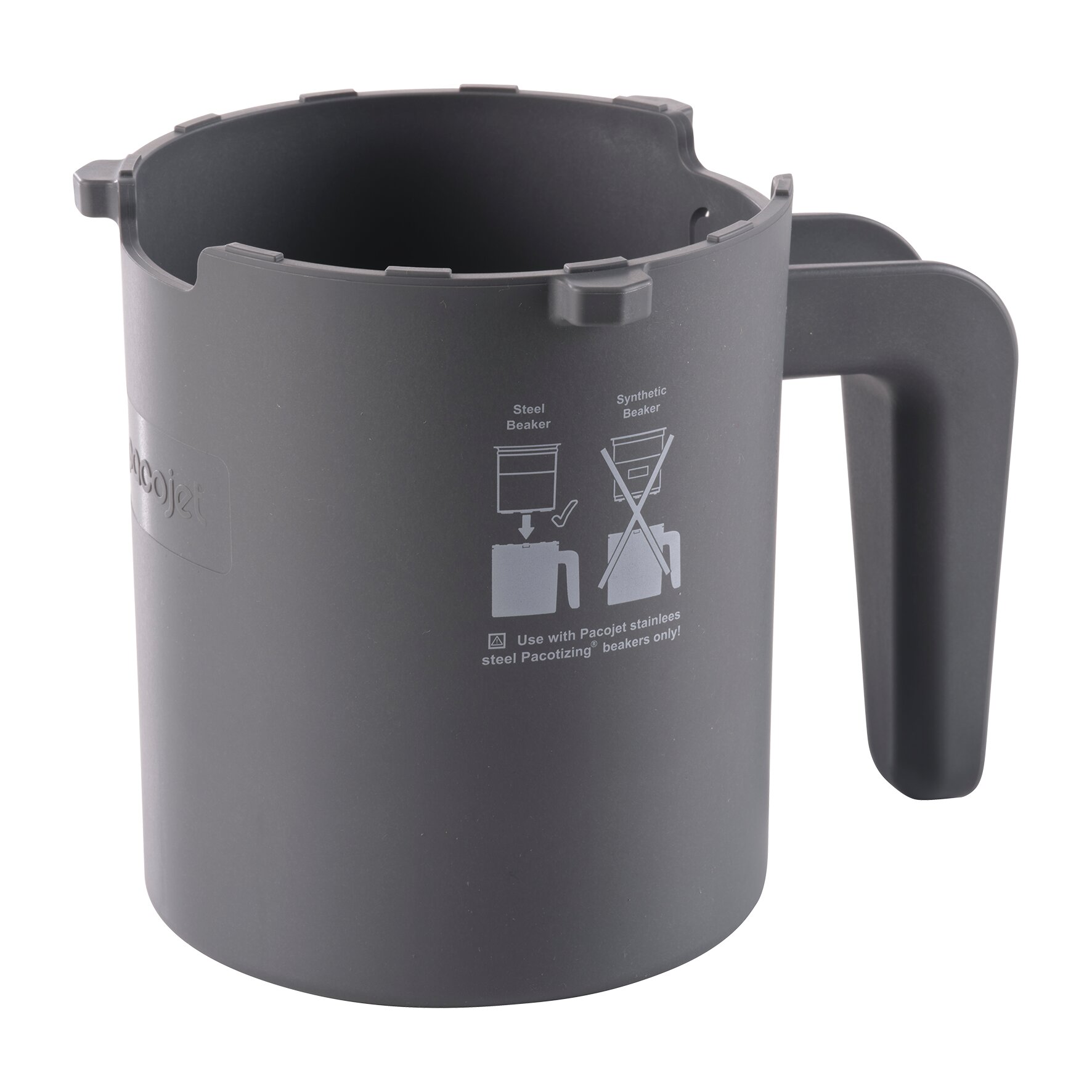 Schutzbecher Pacojet 4 für Chromstahl Pacossier-Becher