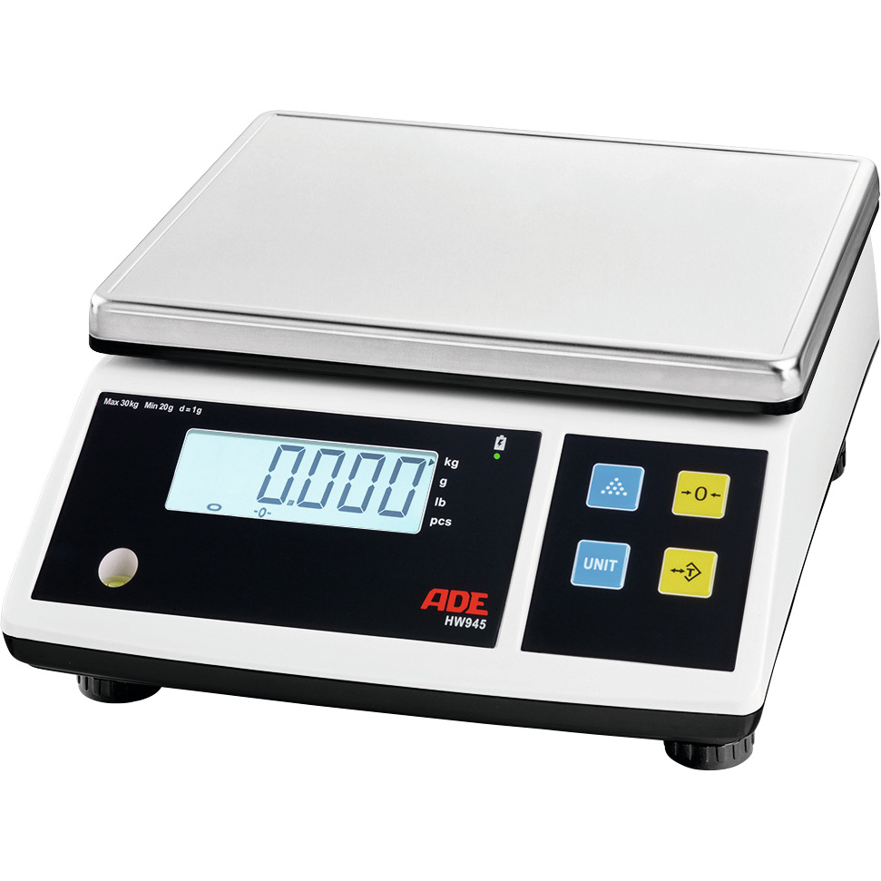 Portionswaage 30,00 kg / Ziffernschritt 1 g / Wiegelfläche 260 x 215 mm