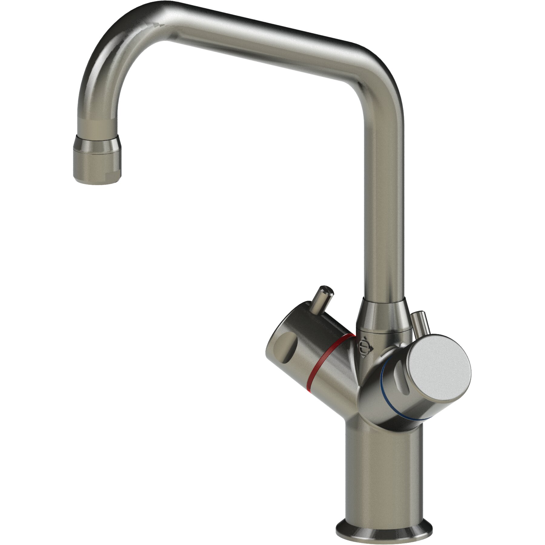 Einloch-Zweigriff-Mischbatterie 3/4" / Ausladung 300 mm / mit HU-Auslauf