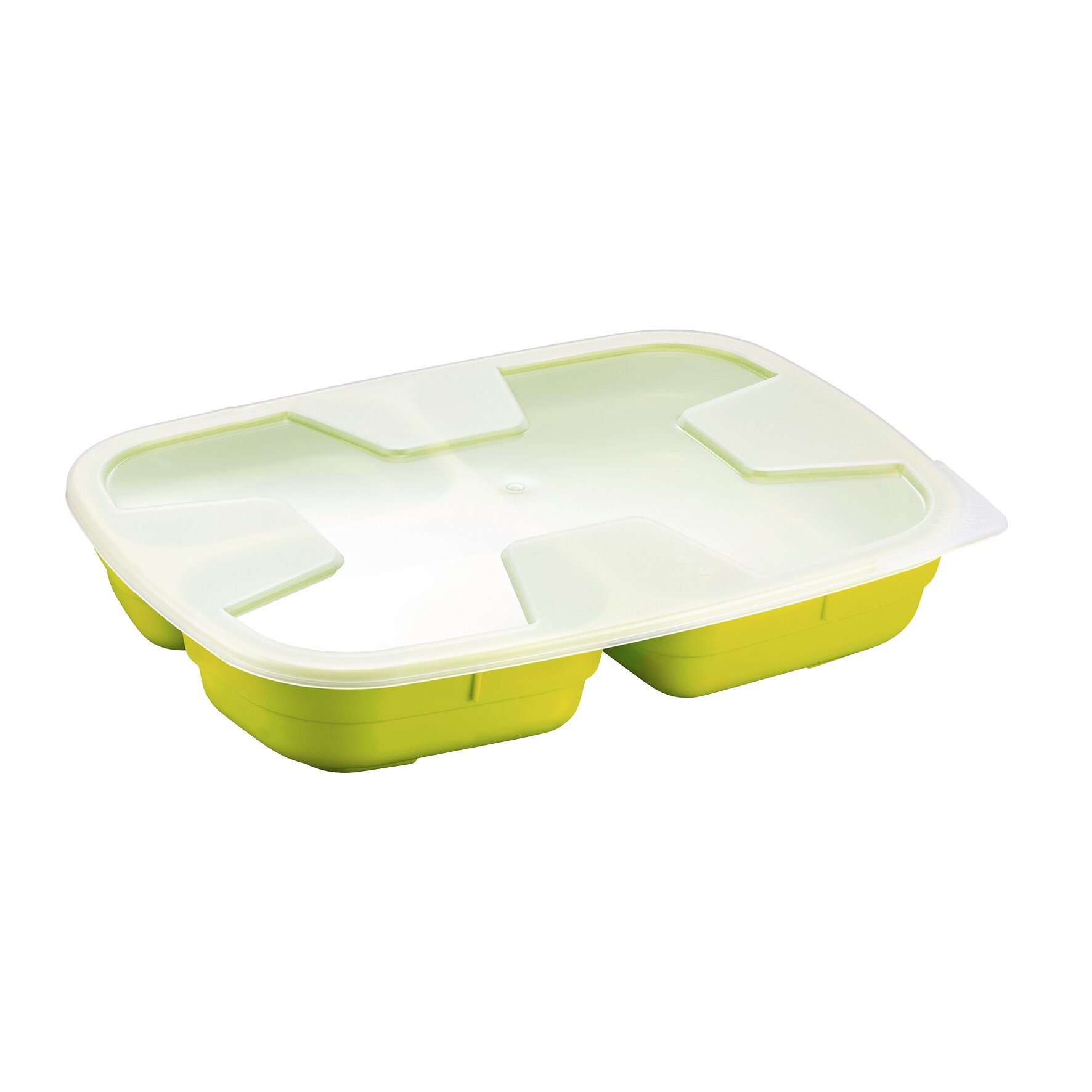 GoodBowl Trio 5er Set 0,58 l + 2 x 0,22 l / 247 x 185 x 51 mm lime