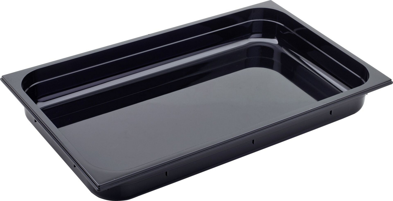GN Behälter 1/1 Polycarbonat schwarz T: 150mm