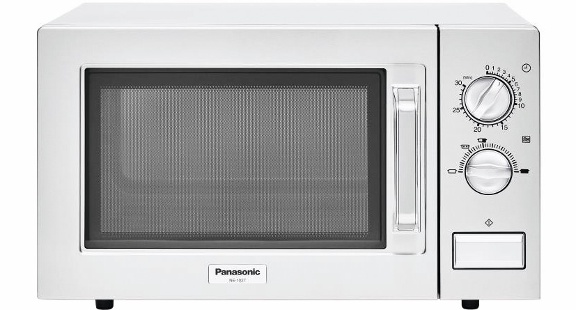 Panasonic-Mikrowelle NE-1027 1000 W 22 l mit Drehknopf 510 x 360 x 306 mm