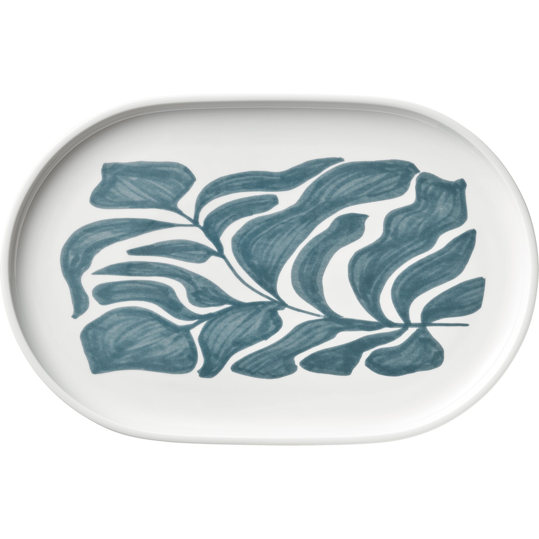 Boldleaf, Coupplatte oval 360 x 235 mm