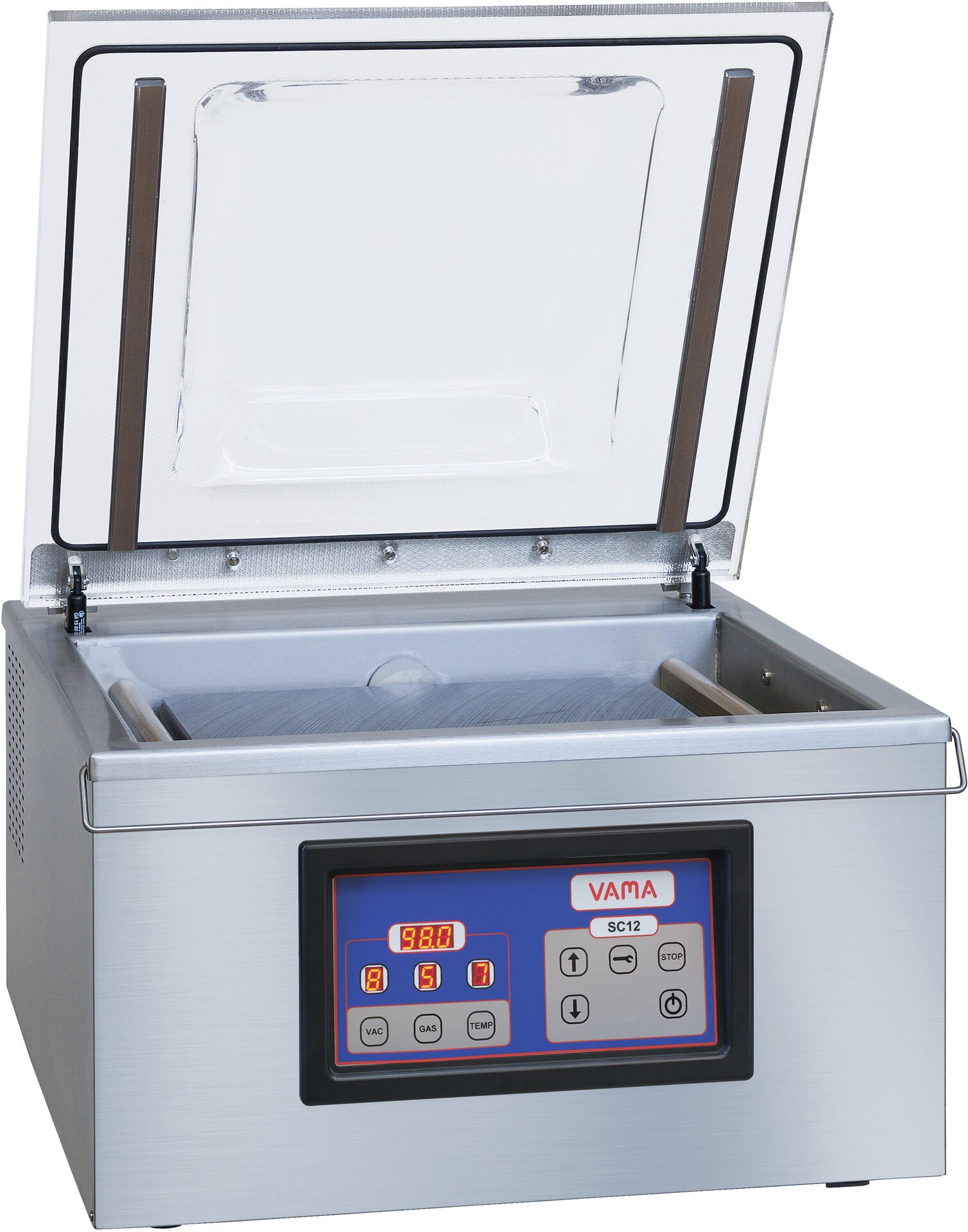 Vakuumiergerät 21 m3/h / Kammer 530 x 435 x 220 mm / VacBox 450