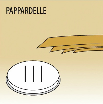 Matrize Pappardelle, für Nudelmaschine 516002 bis 516004