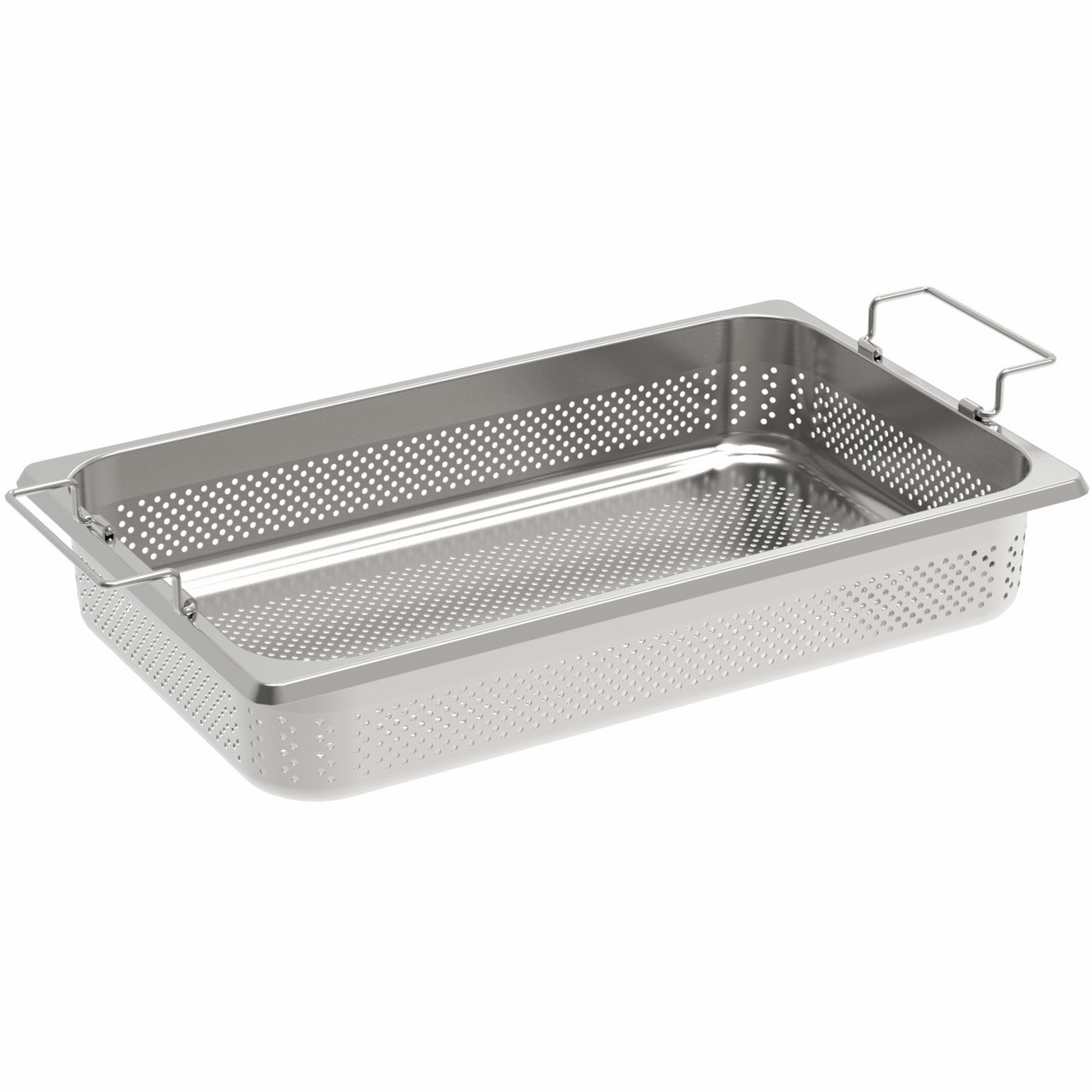 GN-Behälter GN 1/1 Typ 11094K / 325 x 530 x 90 mm gelocht + Stapelgriff